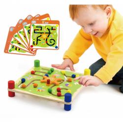 Viga Toys Medinis edukacinis žaidimas "Labirintai"
